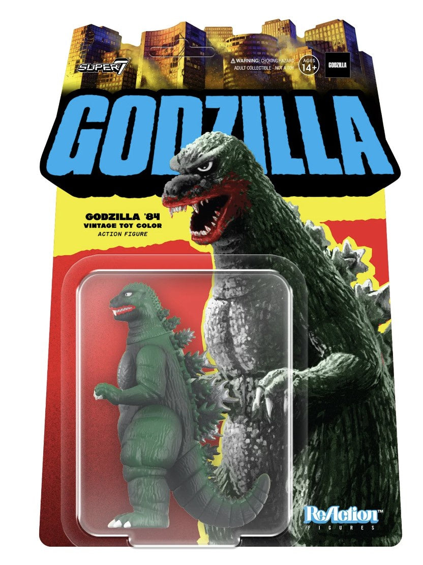 Toho ReAction Figures Godzilla '84 Toy Recolor
