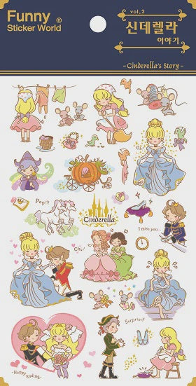 Stickers Fairy Tale Cinderella