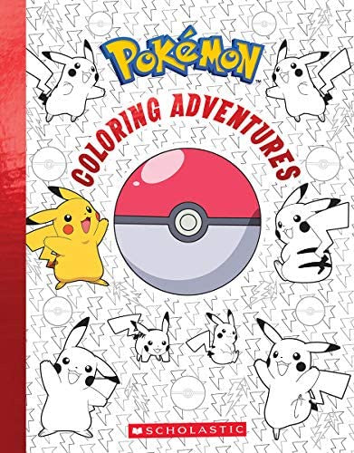 Pokemon Coloring Adventures Book
