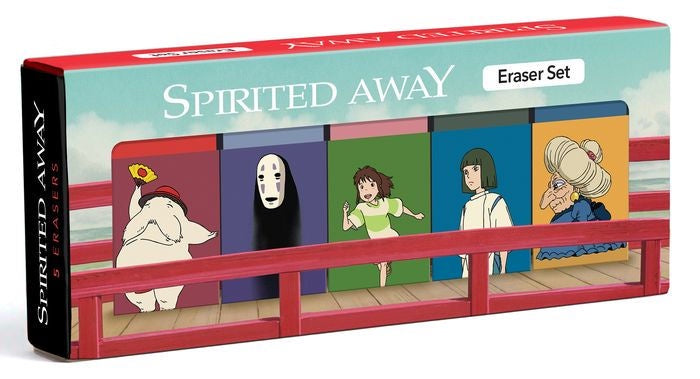 Spirited Away Boxed Eraser Set