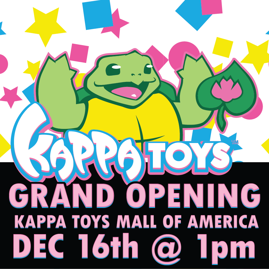Kappa Toys Grand Opening at Mall of America MN 12/16/2023