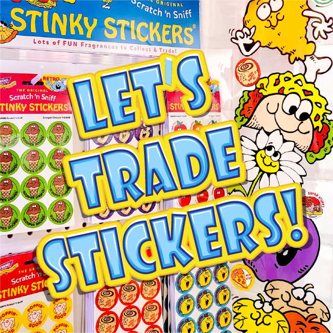 Kappa Toys Sticker Trading Event and Stinky Stickers® Wall Ribbon Cutt