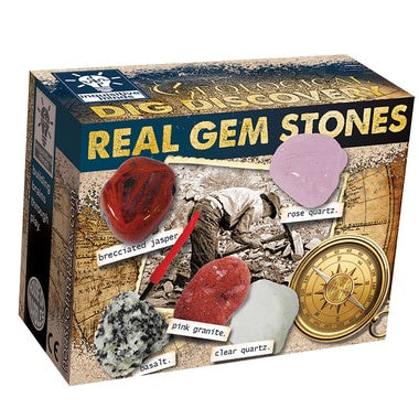 Dig Discover Real Gem Stones Kit