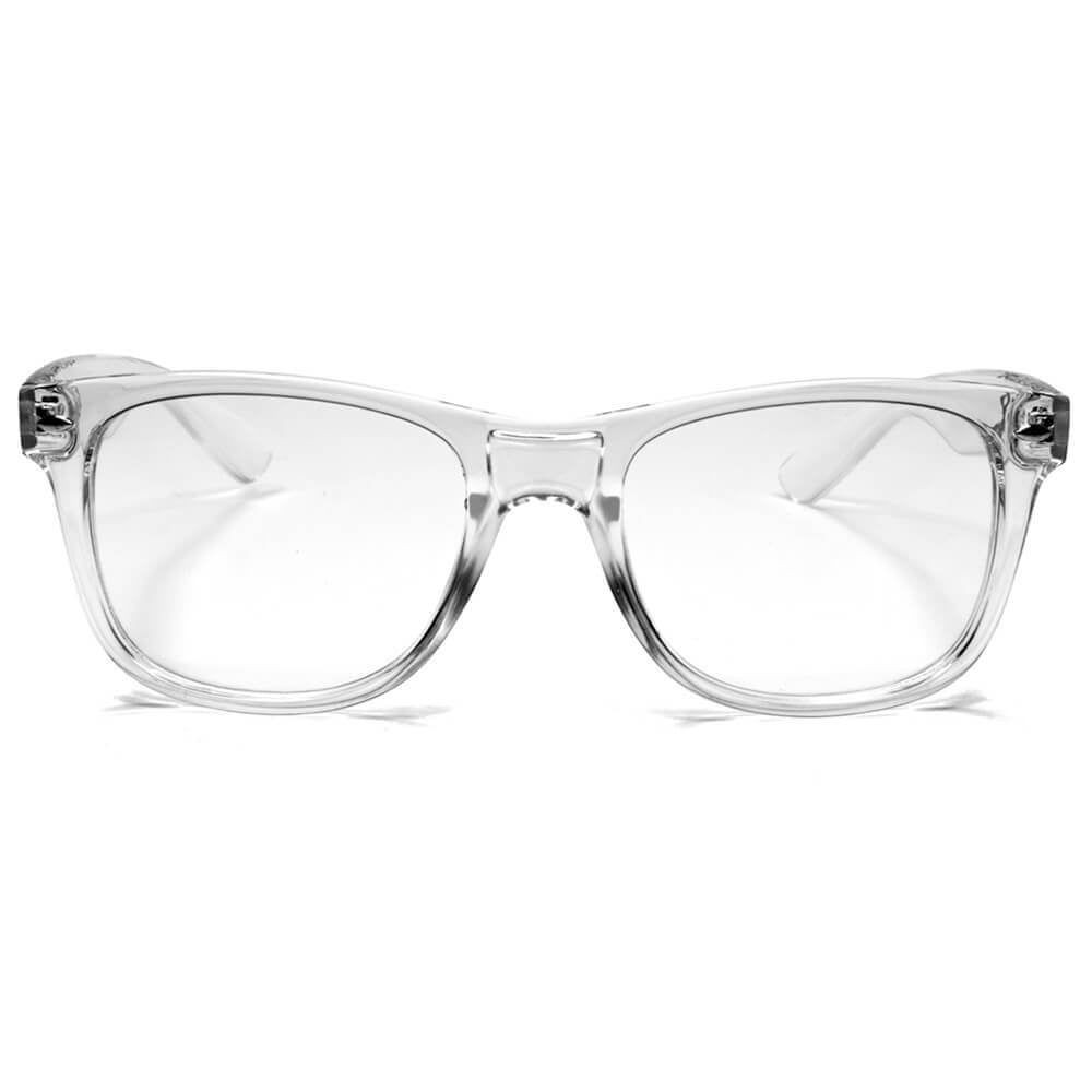 3D Clear Plastic Diffraction Glasses