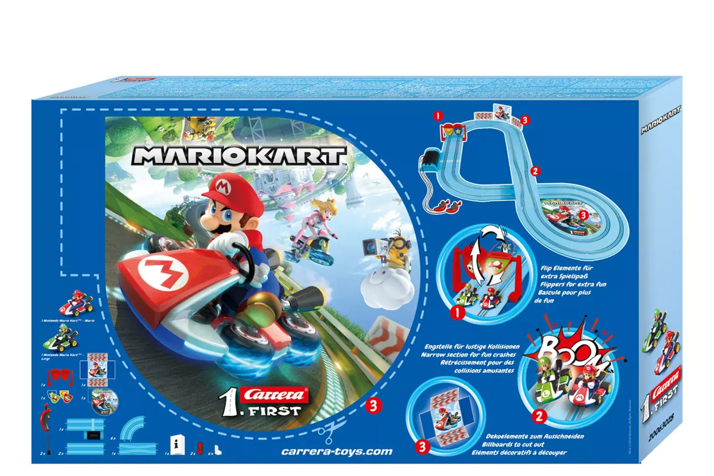 Mario Kart™ Mario vs. Luigi Slot Car Racing Track Set