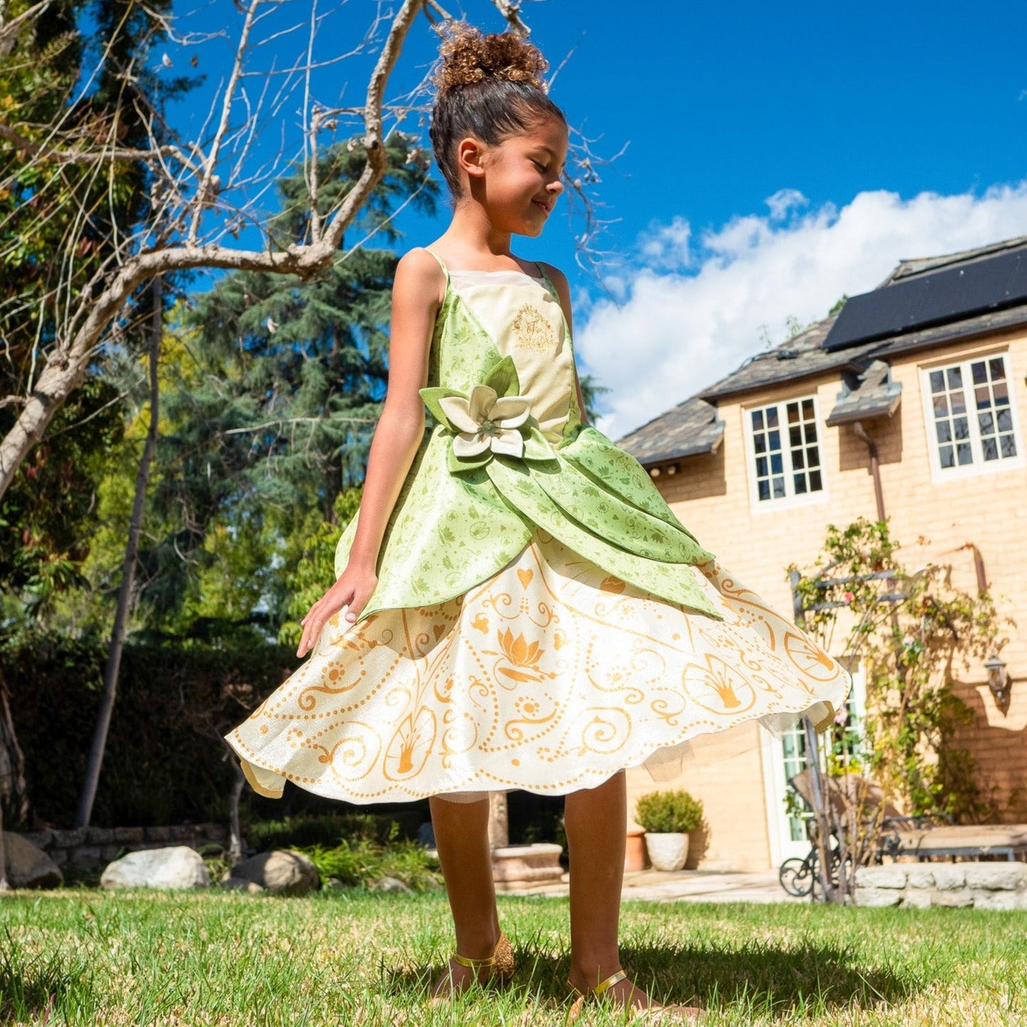 A Leading Role x Disney Princess Tiana Premium Washable Dress Up