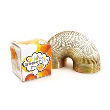 Mini Zingy Springy Metal Spring Slinky Toy