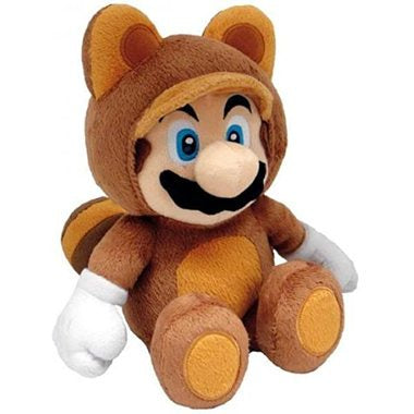 Tanooki Mario Super Mario 9in Plush