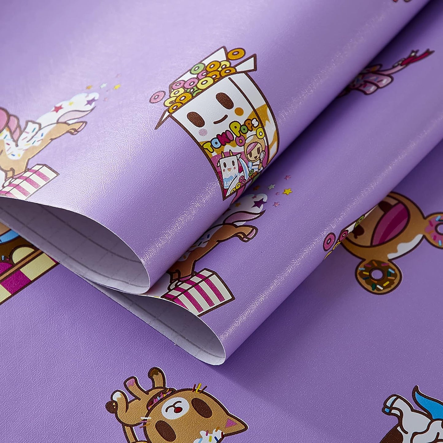 tokidoki Sweetshop 18" x 16.5' Waterproof Wall Paper Roll