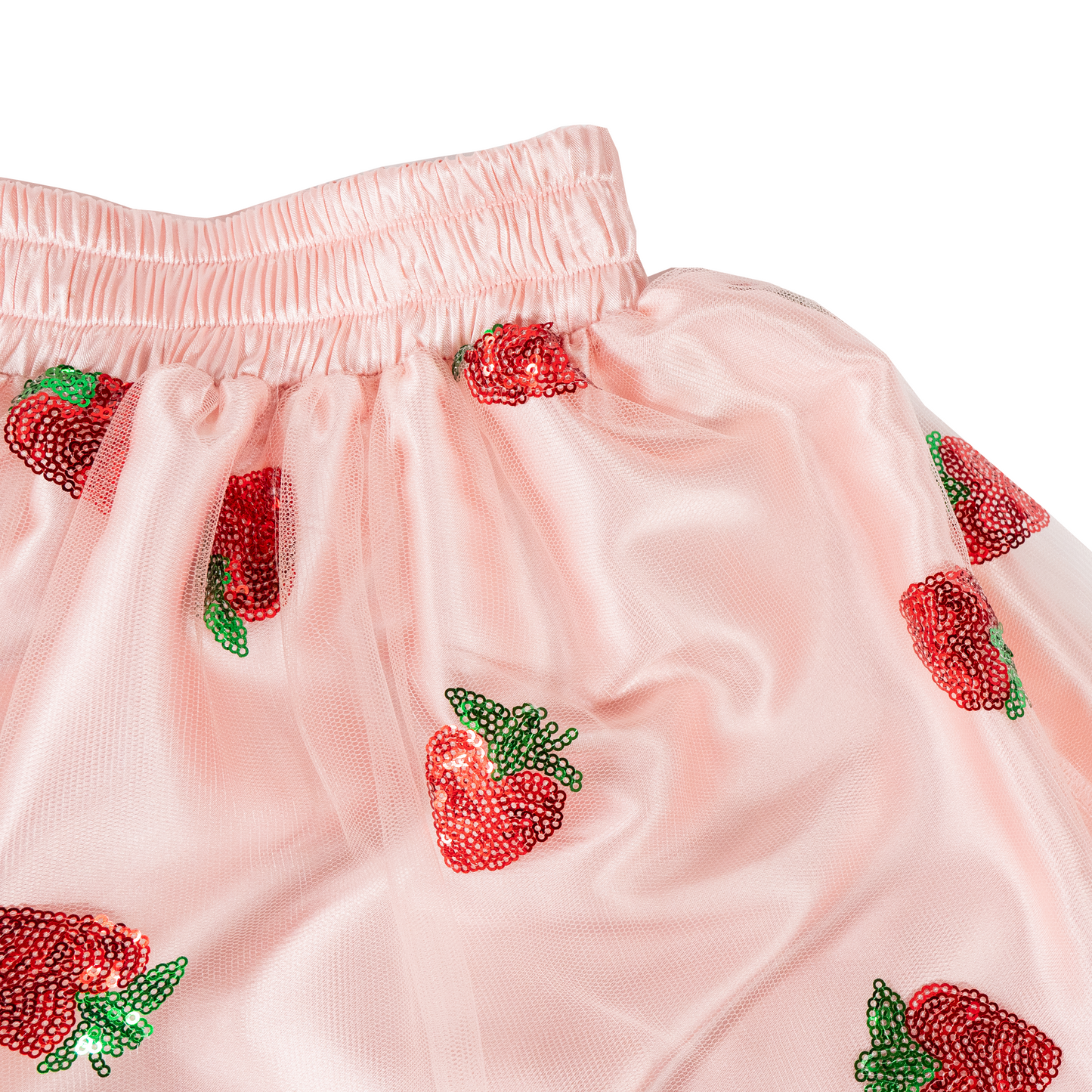 Strawberry Shortcake Premium Adult Strawberry Sequin Skirt