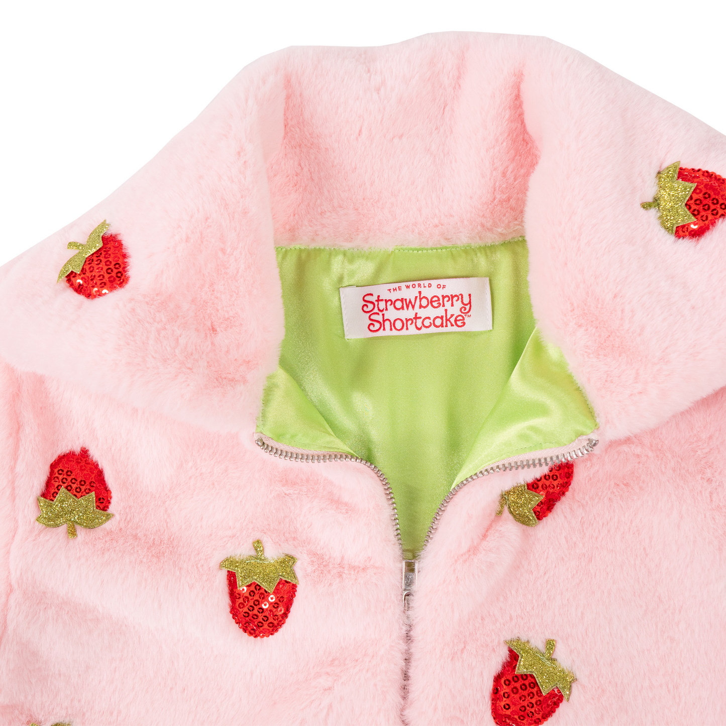 Strawberry Shortcake Premium Adult Berry Cuddly Zip-Up Jacket