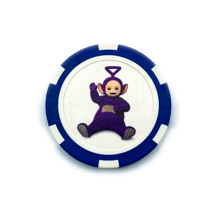 Tinky Winky Poker Chip