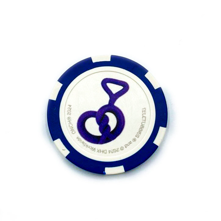 Tinky Winky Poker Chip