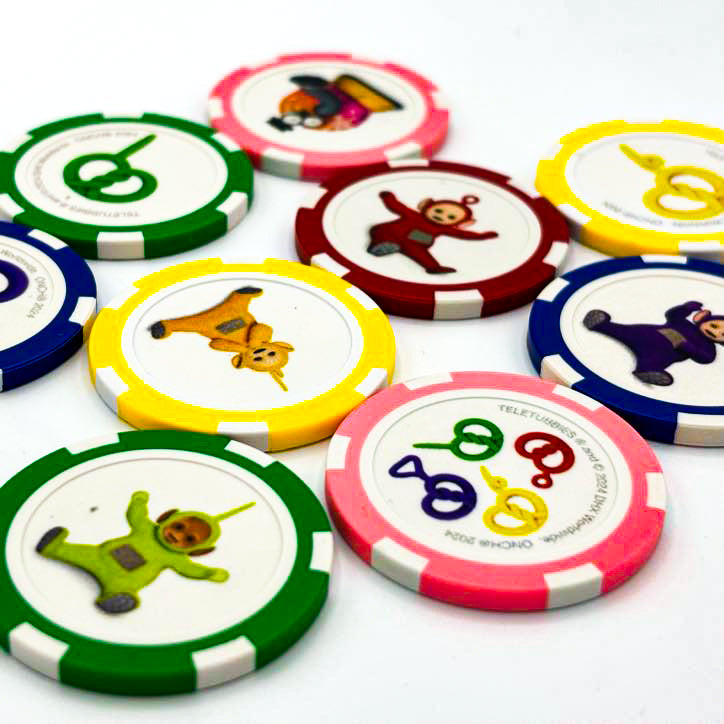 Tinky Winky Poker Chip