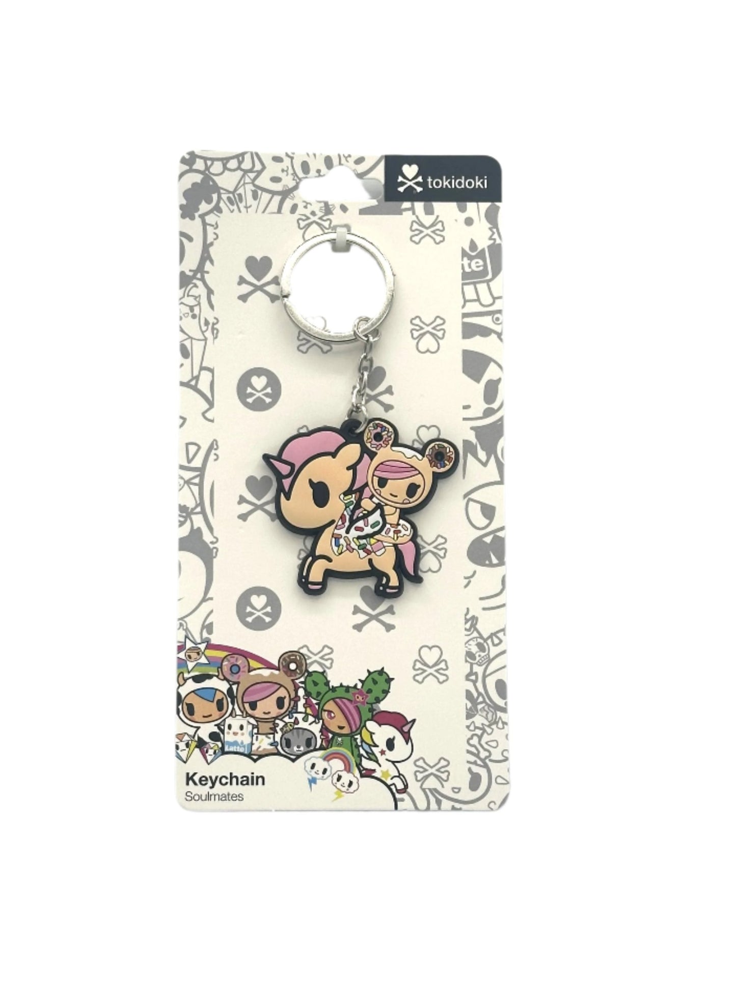 tokidoki Rubber Character Key Chain - Soulmates