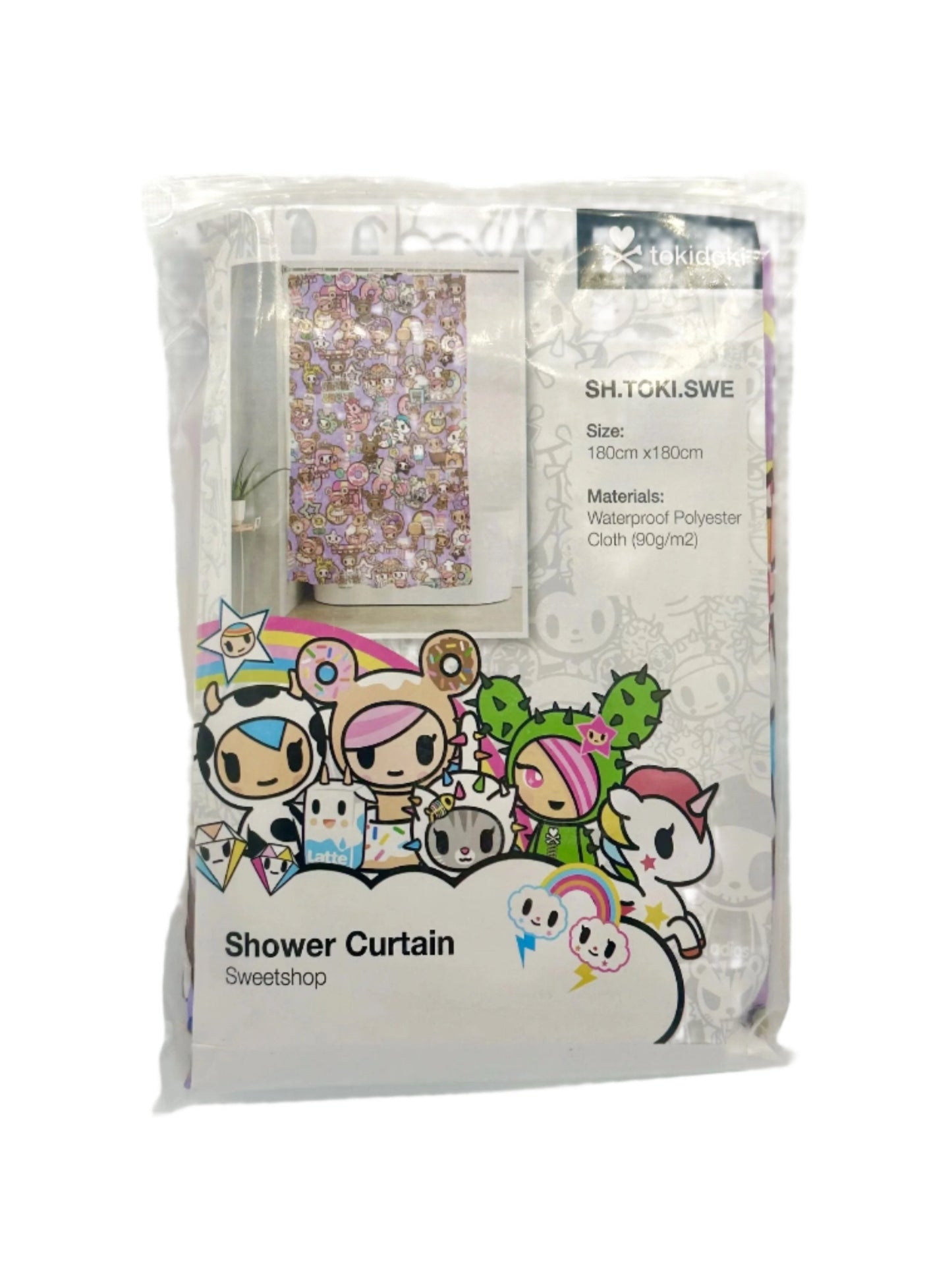 tokidoki Shower Curtain - Sweetshop