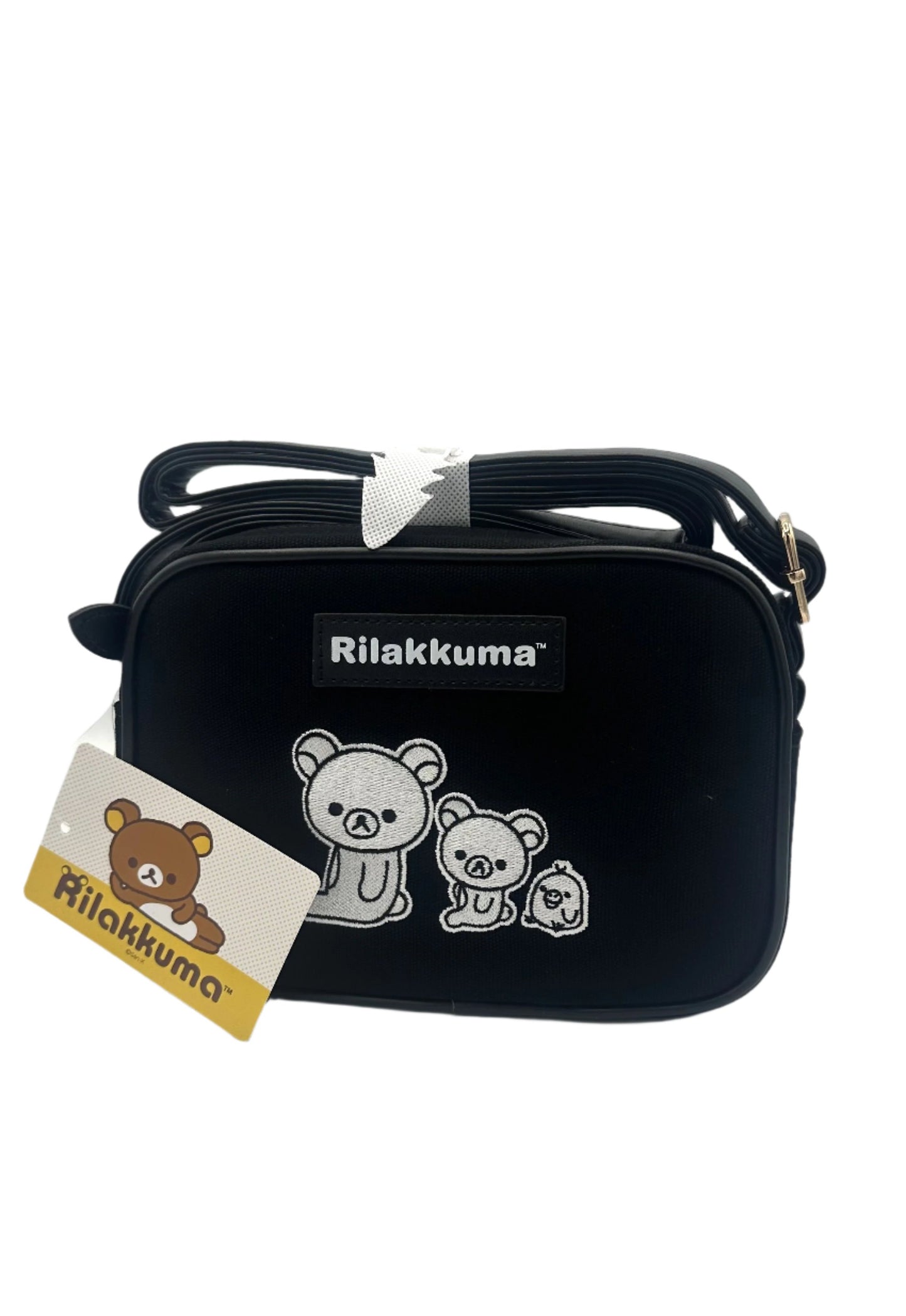 Rilakkuma Black Crossbody Bag