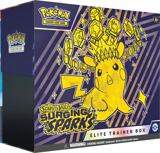 Pokemon TCG Scarlet and Violet 8 Surging Sparks Elite Trainer