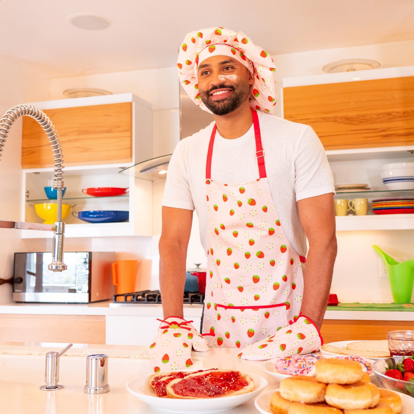 Strawberry Shortcake Premium Adult Classic Cooking Apron