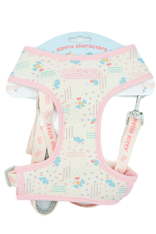 Sanrio Pet Leash Vest S Hello Kitty