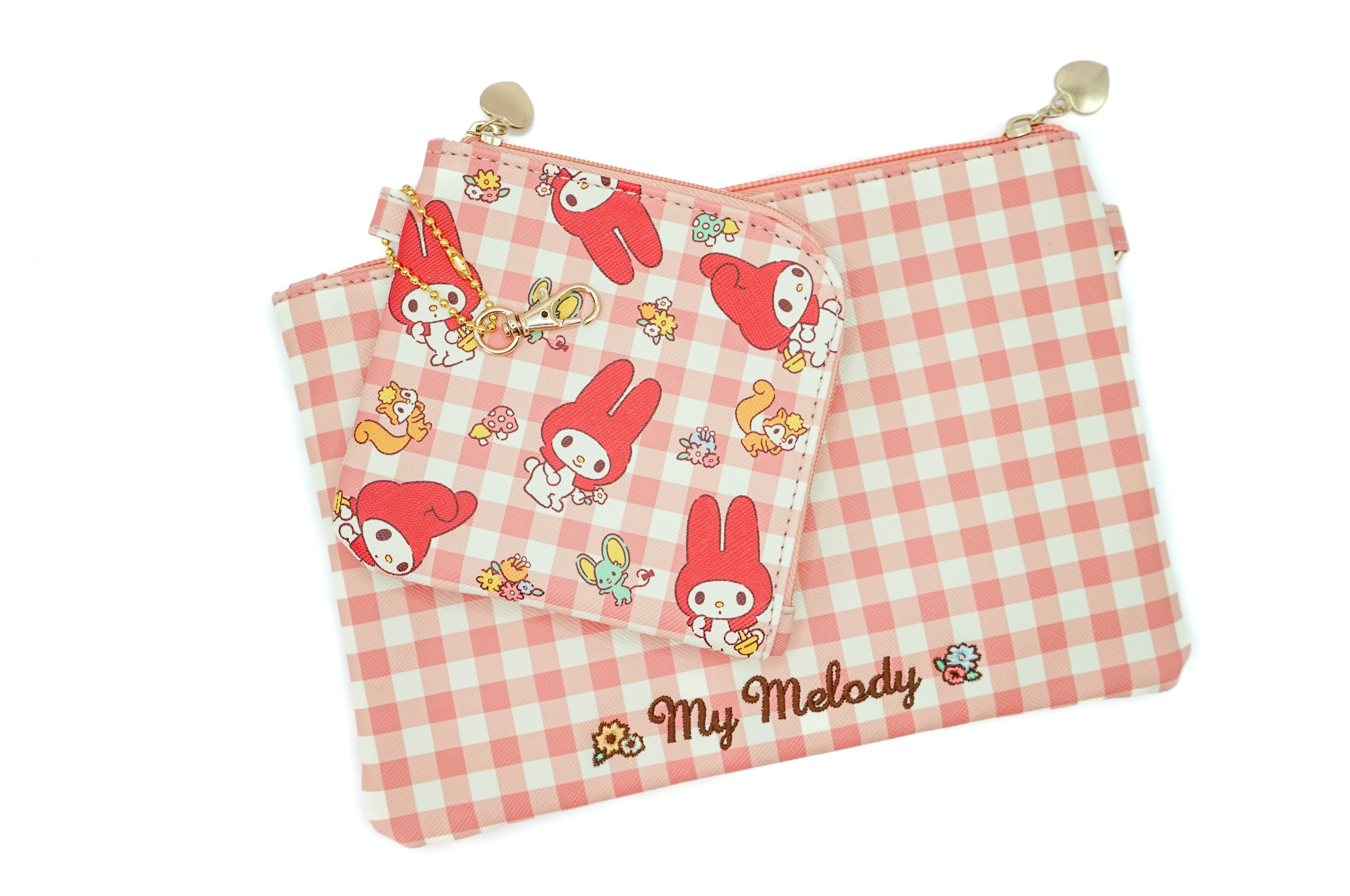 Sanrio Flat Pouch Two Piece My Melody