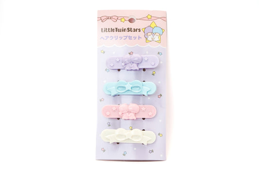 Sanrio Hair Clip Set Twin Stars