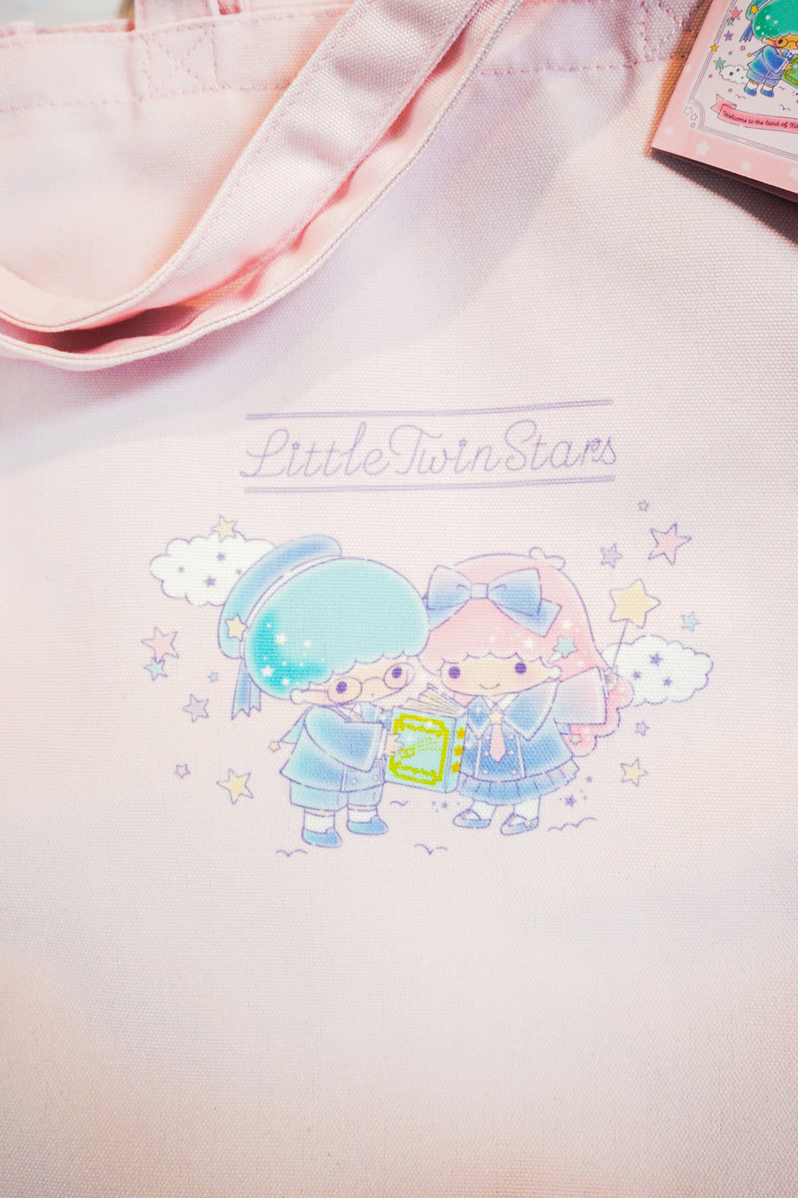 Sanrio Tote Bag Picture Book Twin Stars