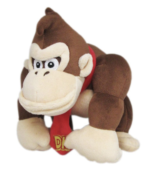 Plush Donkey Kong 10in Super Mario