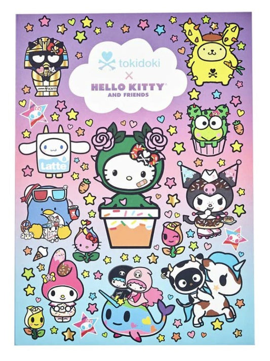 tokidoki X Hello Kitty & Friends Notebook