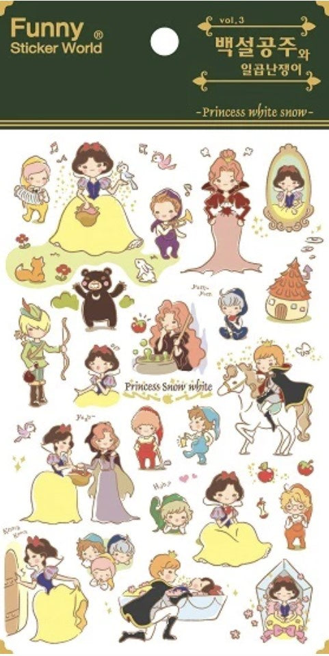 Stickers Fairy Tale Snow White