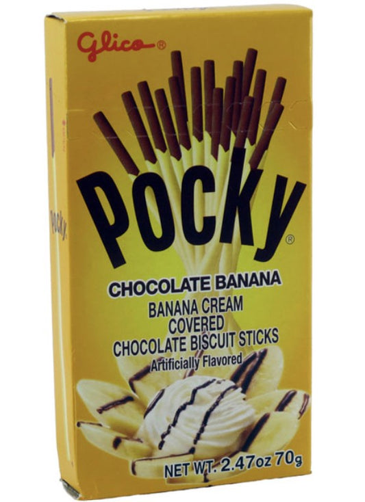 Pocky Chocolate Banana Cream Sticks