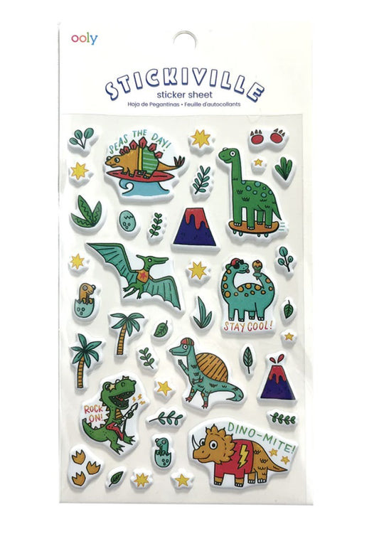 Dino-Mite! Stickiville Stickers