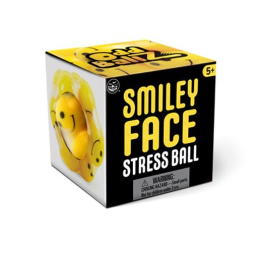 Smiley Face Squishy Stress Ball