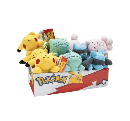 Pokemon Plush Sleeping 5 inch Asst