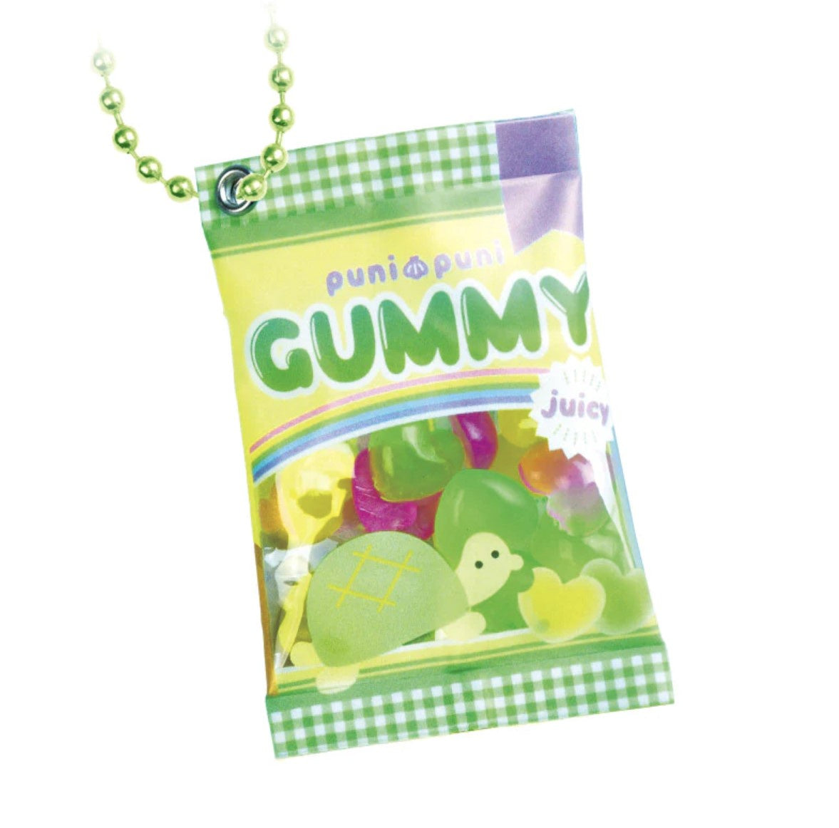 Turtle Gummy Key Charm