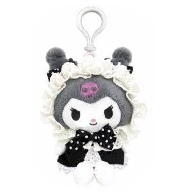 Kuromi Lolita Dress Clip On Mascot