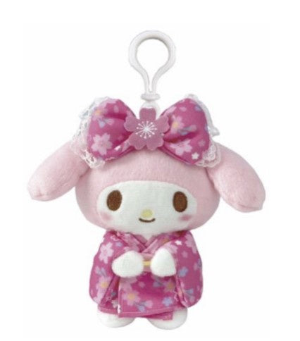 My Melody Sakura Kimono Mascot Clip On