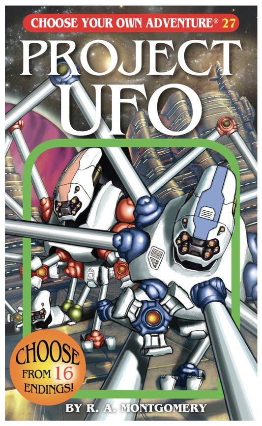 Project UFO Choose Your Own Adventure Book