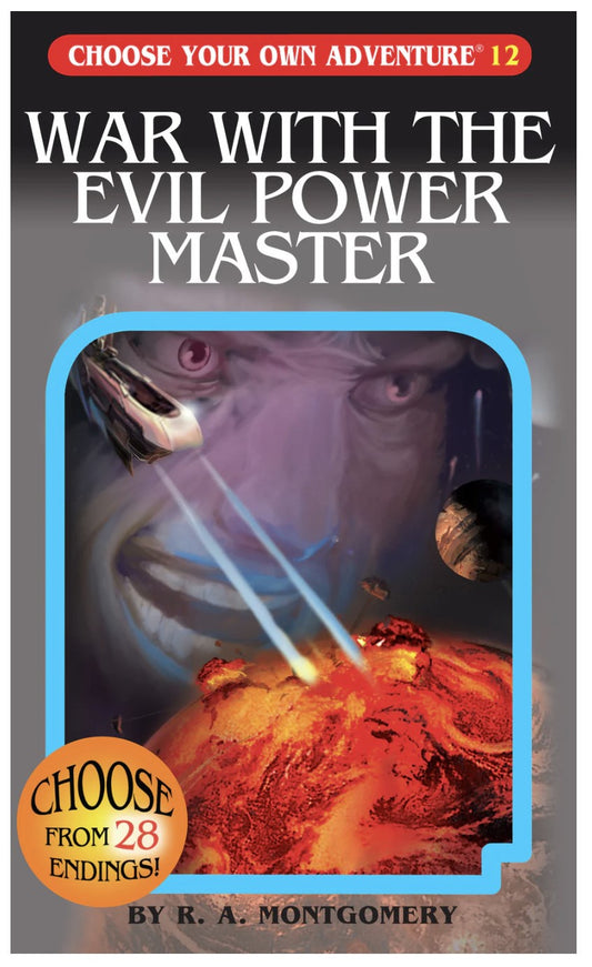 War With The Evil Power Master Choose Your Own Adventure Book