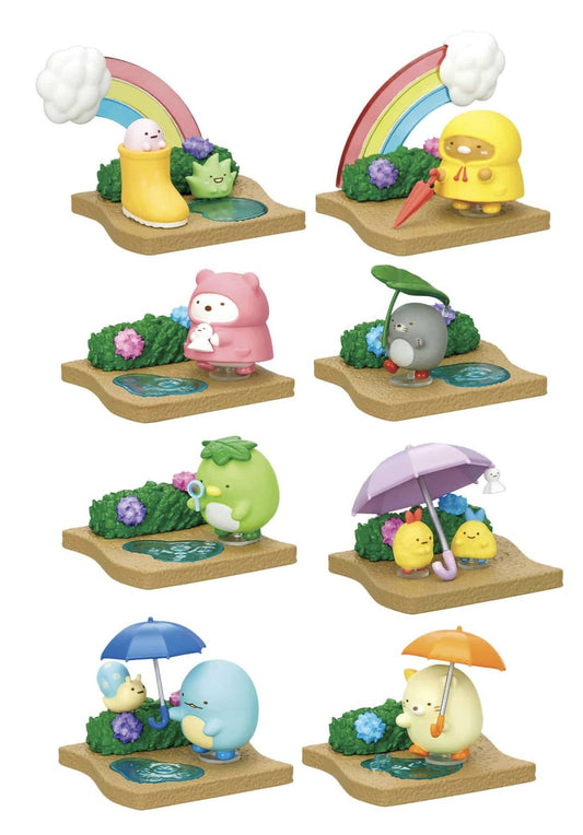 Sumikkogurashi Walking on a Rainy Day Surprise Box