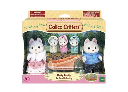 Calico Critters Husky Family