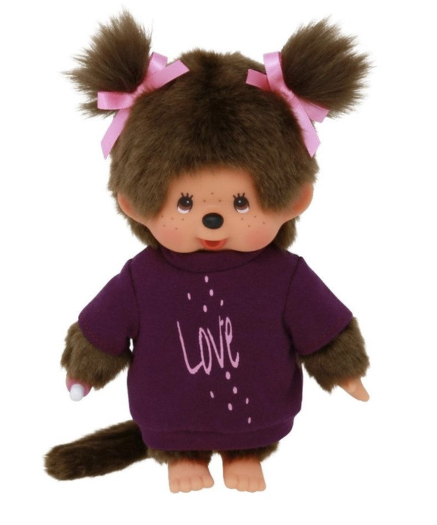 Monchhichi Girl Tee LOVE Dress 8in