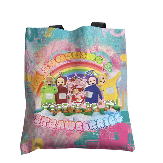 Teletubbies X Strawberry Shortcake Tote Bag