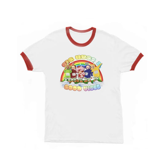 Teletubbies X Strawberry Shortcake Good Vibes Tshirt