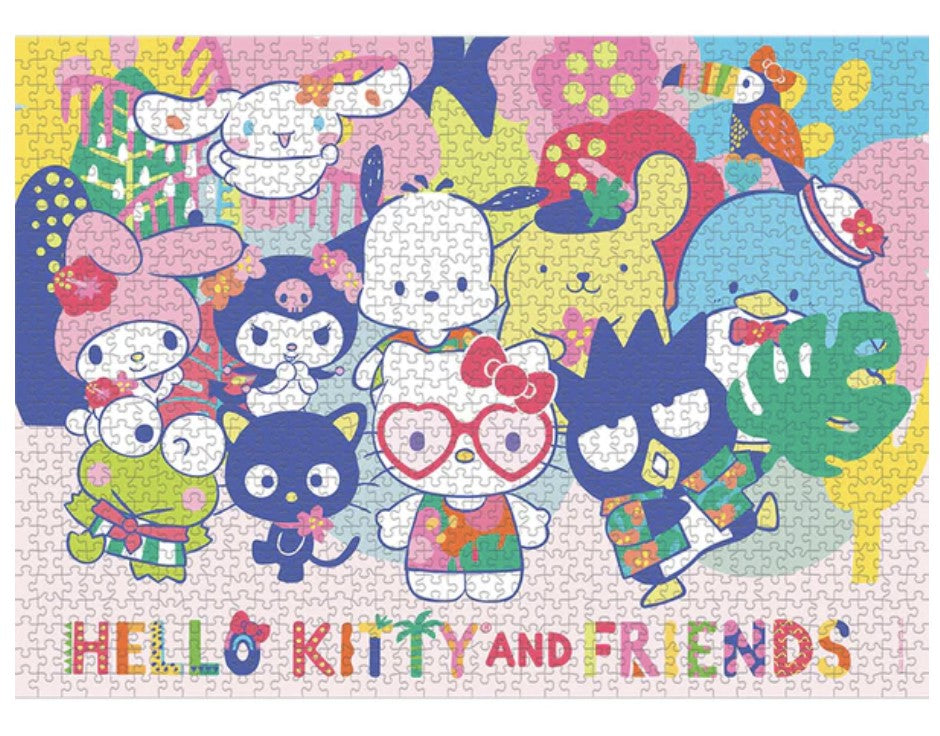 Hello Kitty & Friends Tropical Times 1000 Piece Puzzle