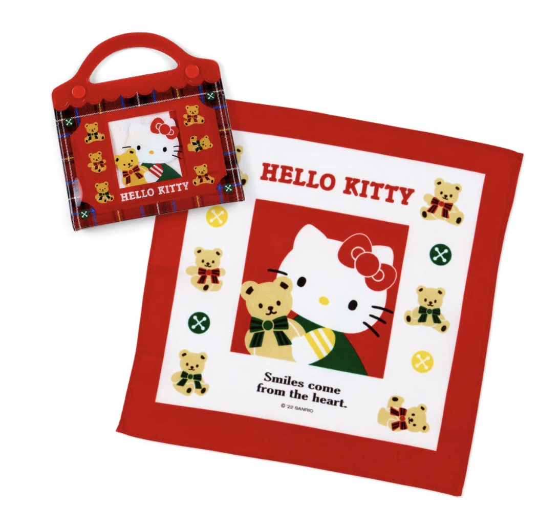 Sanrio Case N Handkerchief Hello Kitty