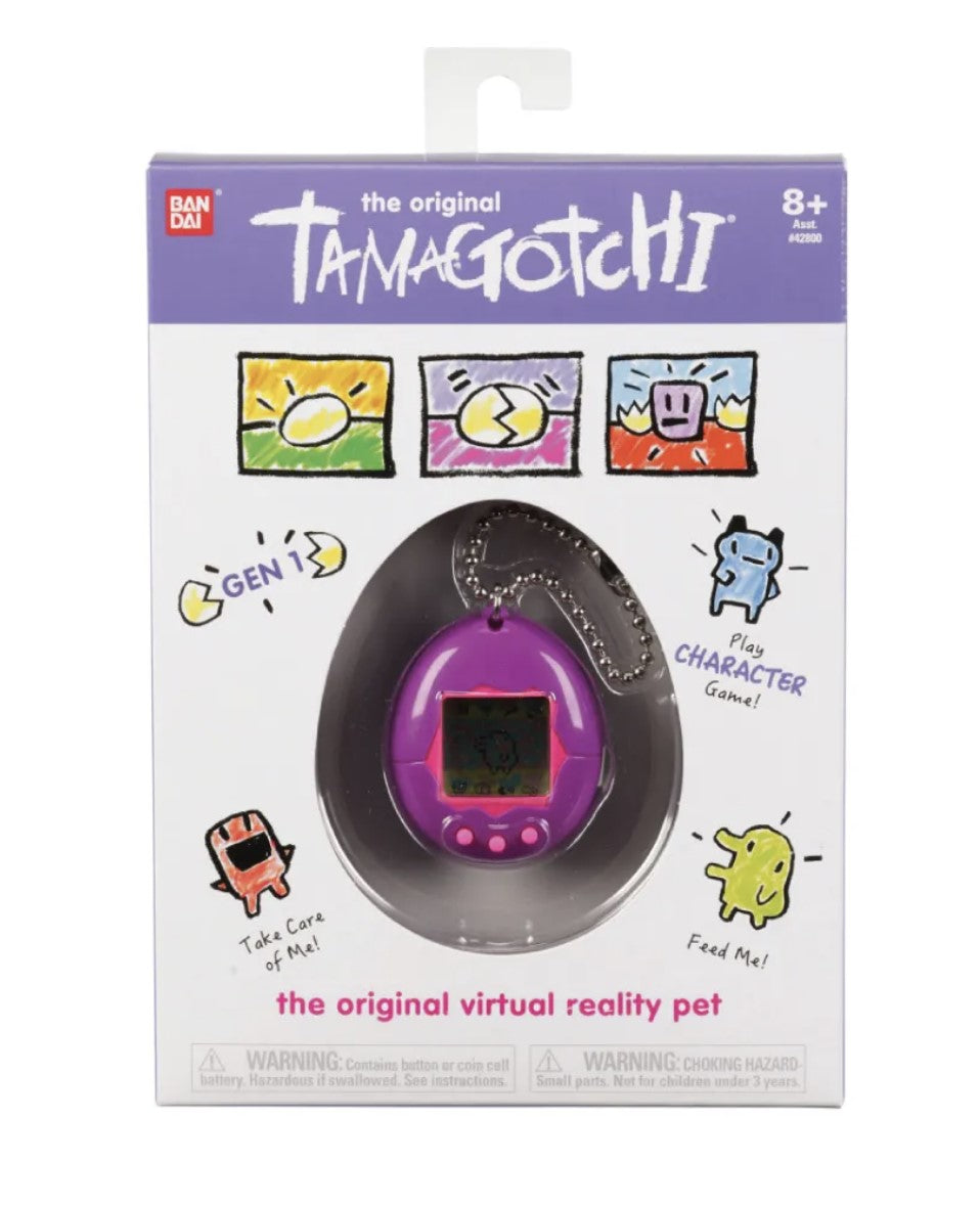 Tamagotchi Purple Original Bandai Digital Pet