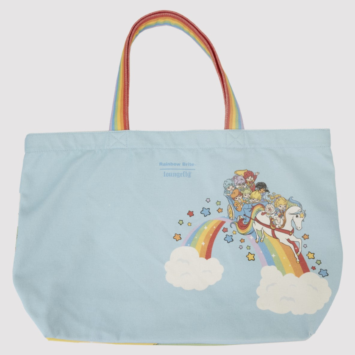 Rainbow Brite The Color Kids Rainbow Handle Canvas Tote Bag