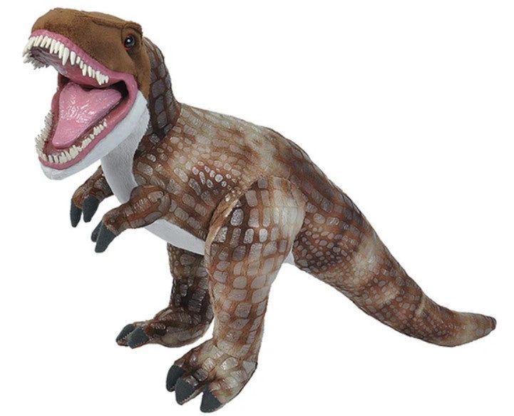 T Rex Predator Dino Plush with Teeth 12 In