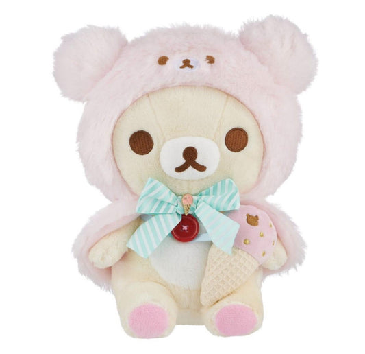 Korilakkuma Ice Cream Plush 9.5 in Small